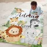 Fleece blanket_Model